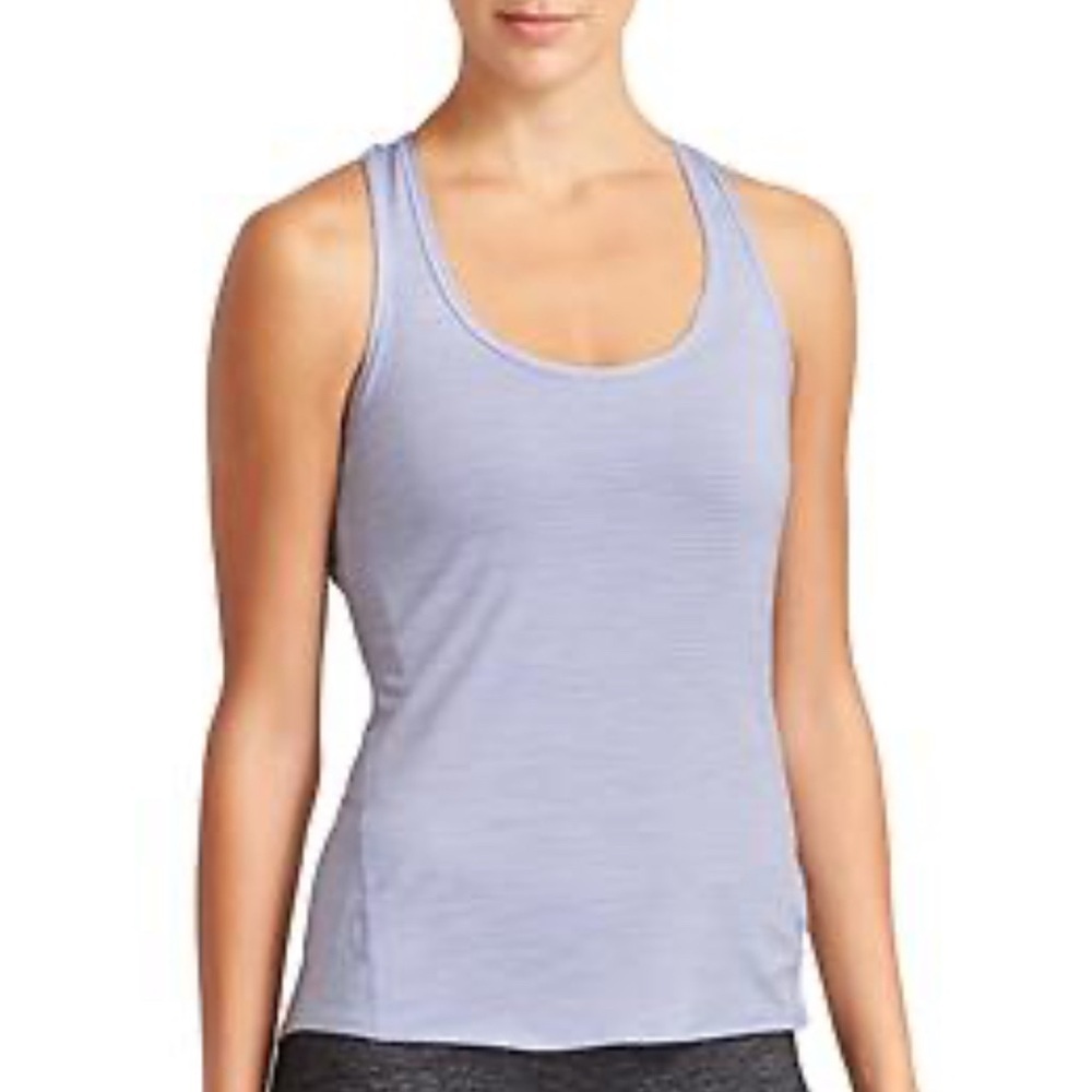 Athleta Women's Light Lavender Racer Back‎ Tank Top like new! EUC